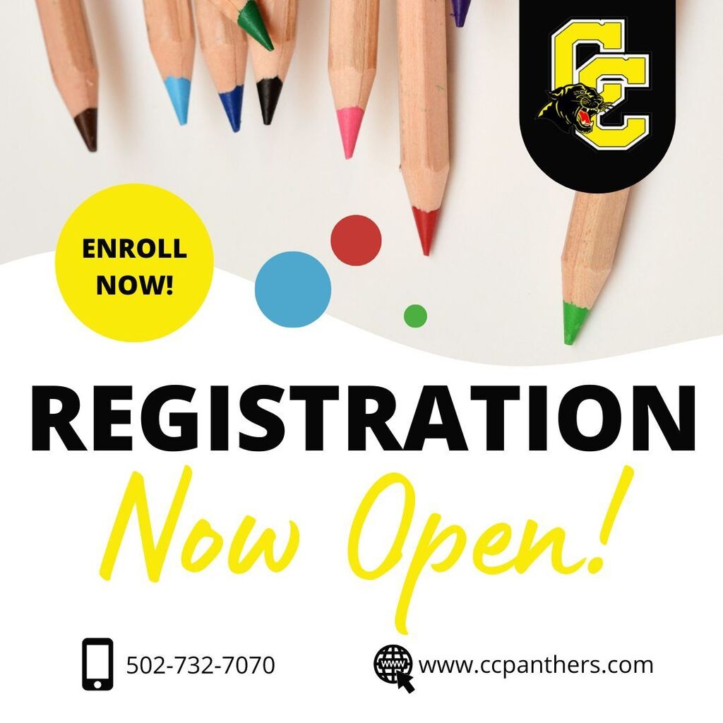 English registration flyer