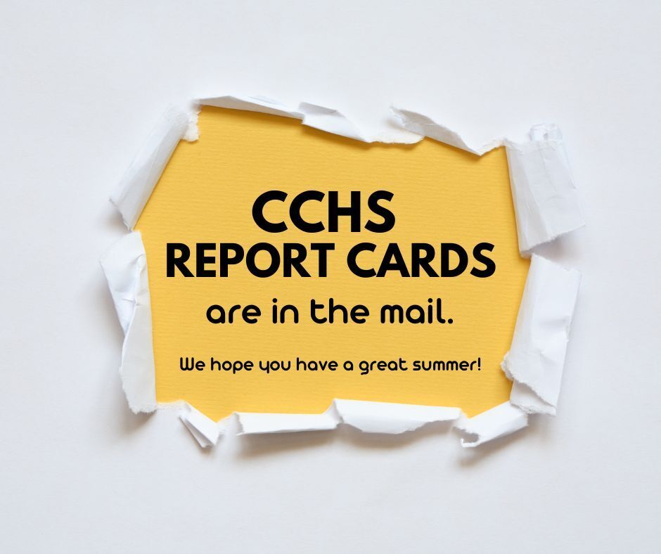 Report cards mailed English version