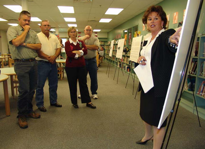 Former Carroll County Board of Education members