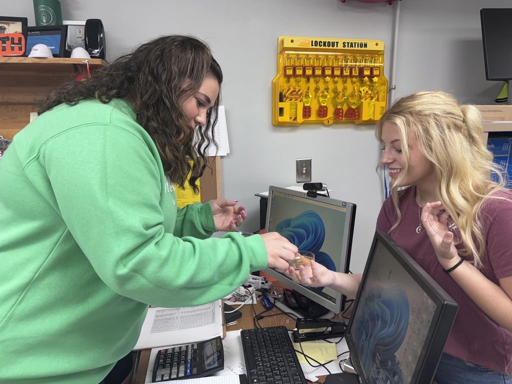 Nursing student swabbing for germs