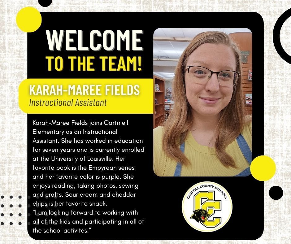 New employee bio