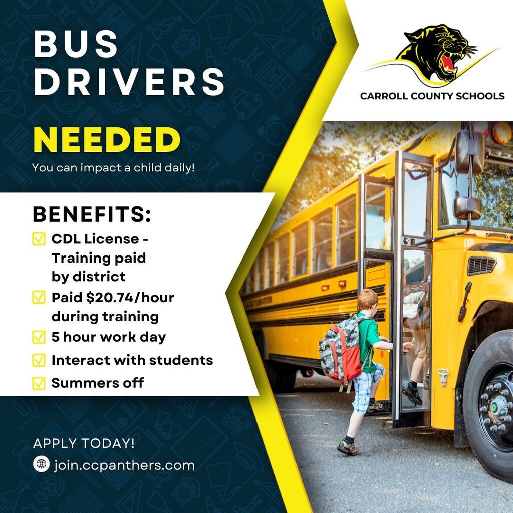 bus drivers needed