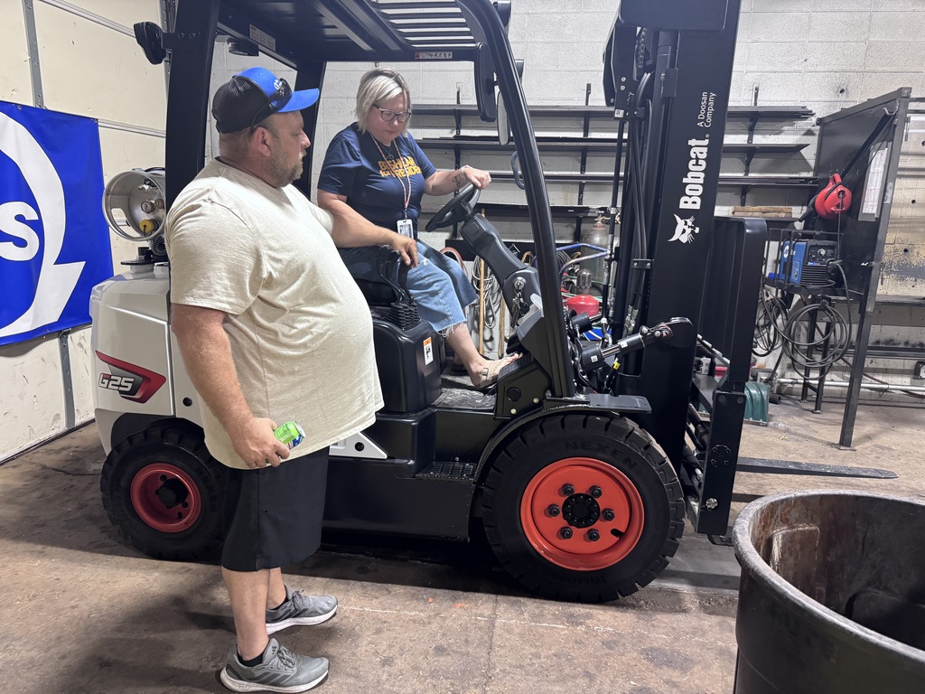 Learning to drive the forklift