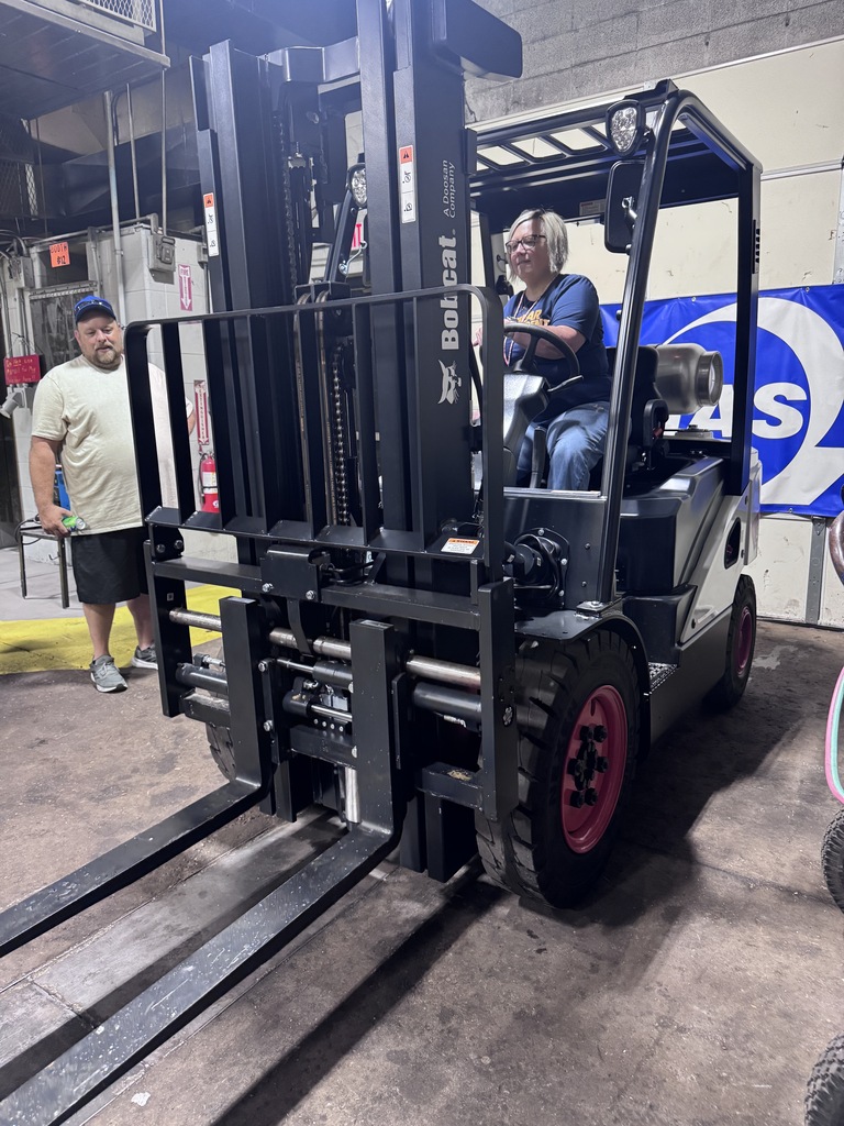 Learning to drive the forklift