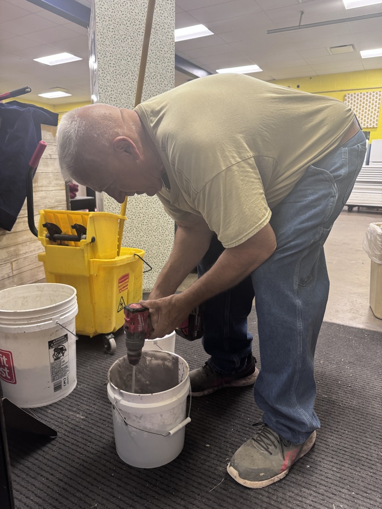 Mixing product for new flooring