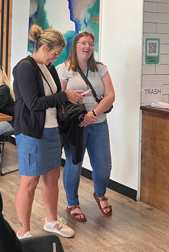 New teacher training session
