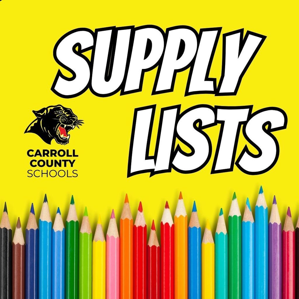 Supply list English