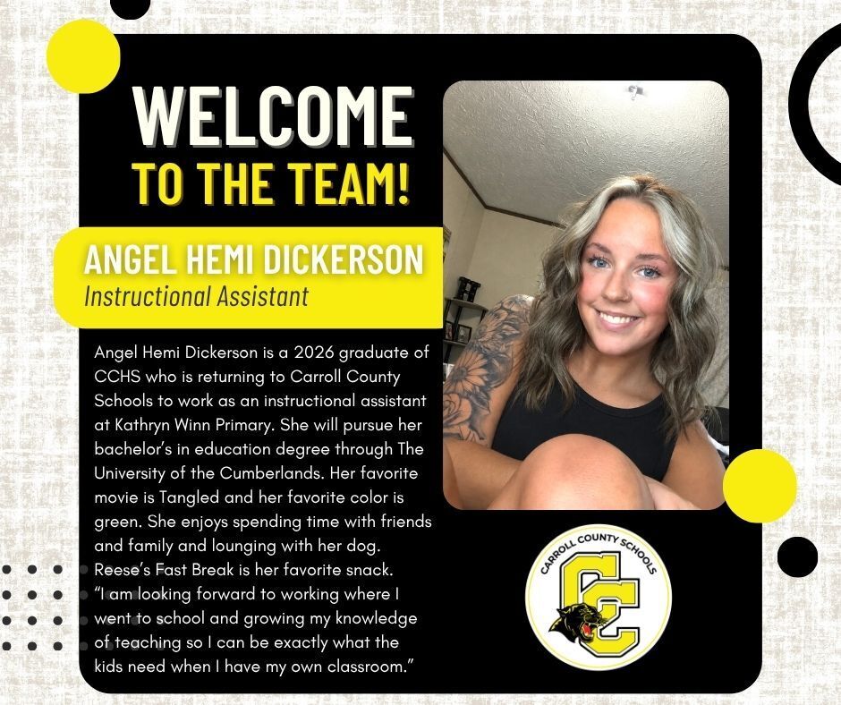 New employee bio
