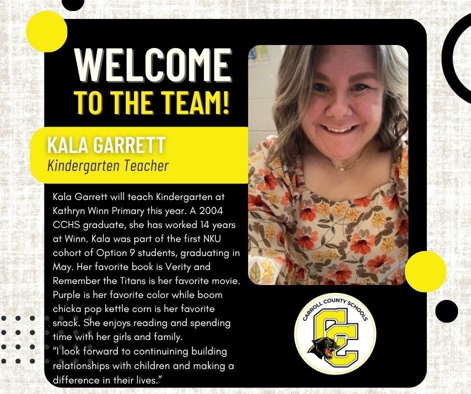 New employee bio