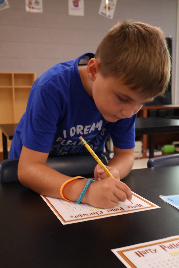 Student at open house