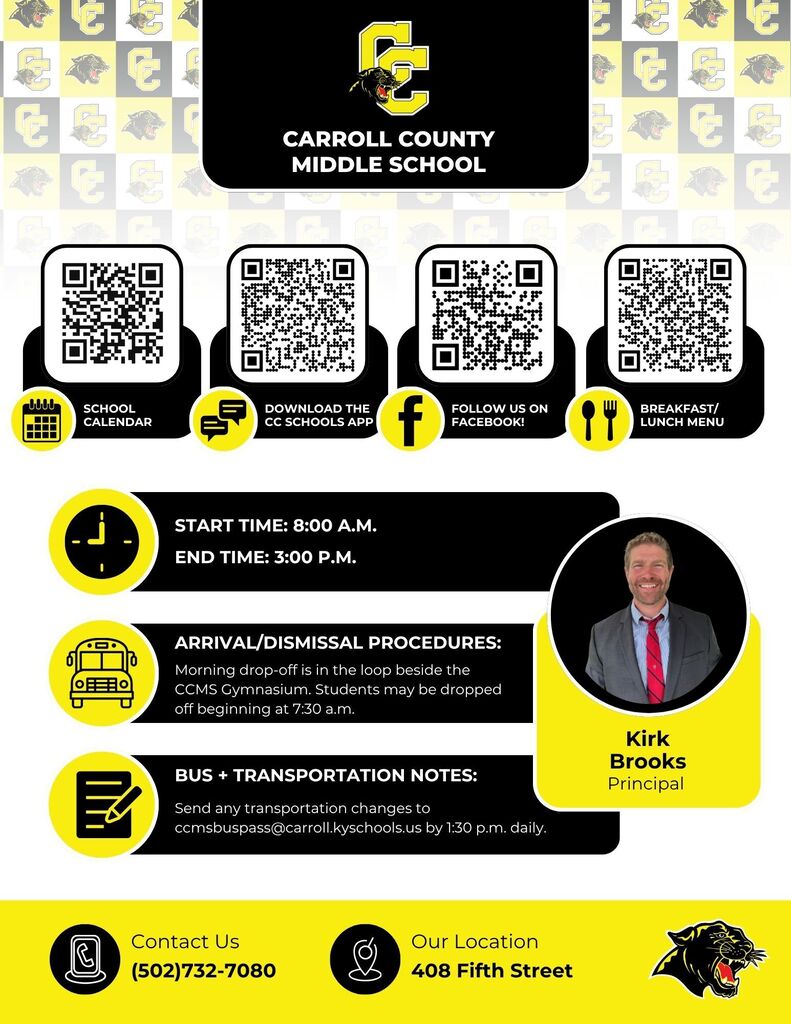 CCMS One Page Informational Flyer