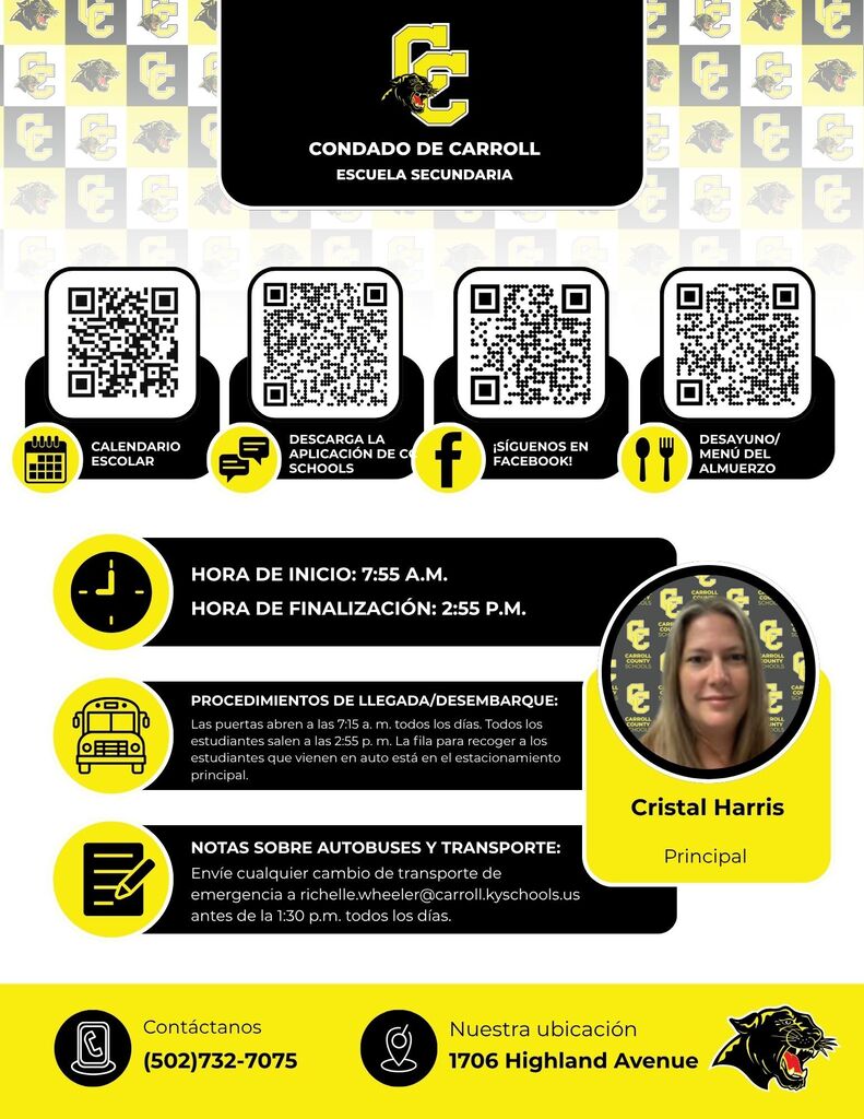 CCHS one page flyer