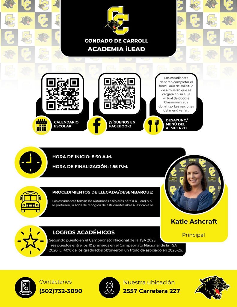 iLEAD Academy Informational Sheet