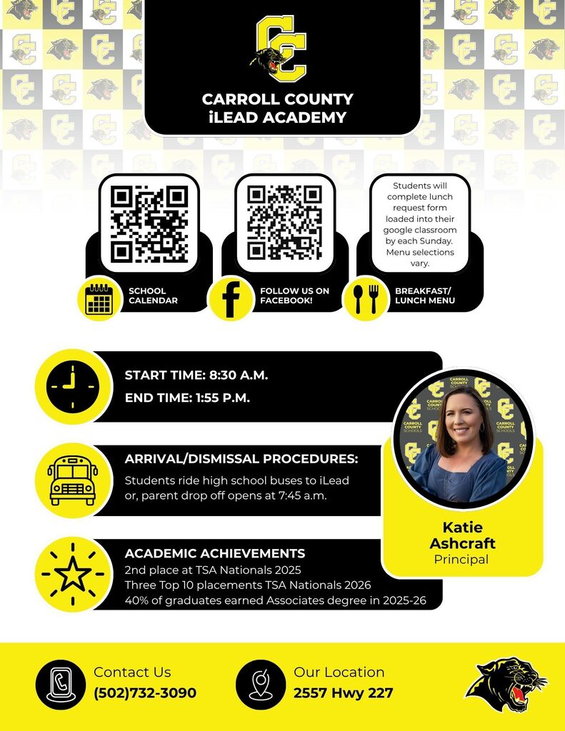 iLEAD Academy Informational Sheet