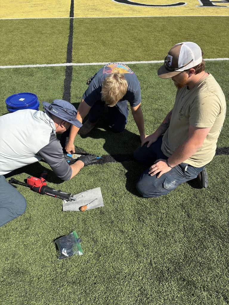 Working on turf