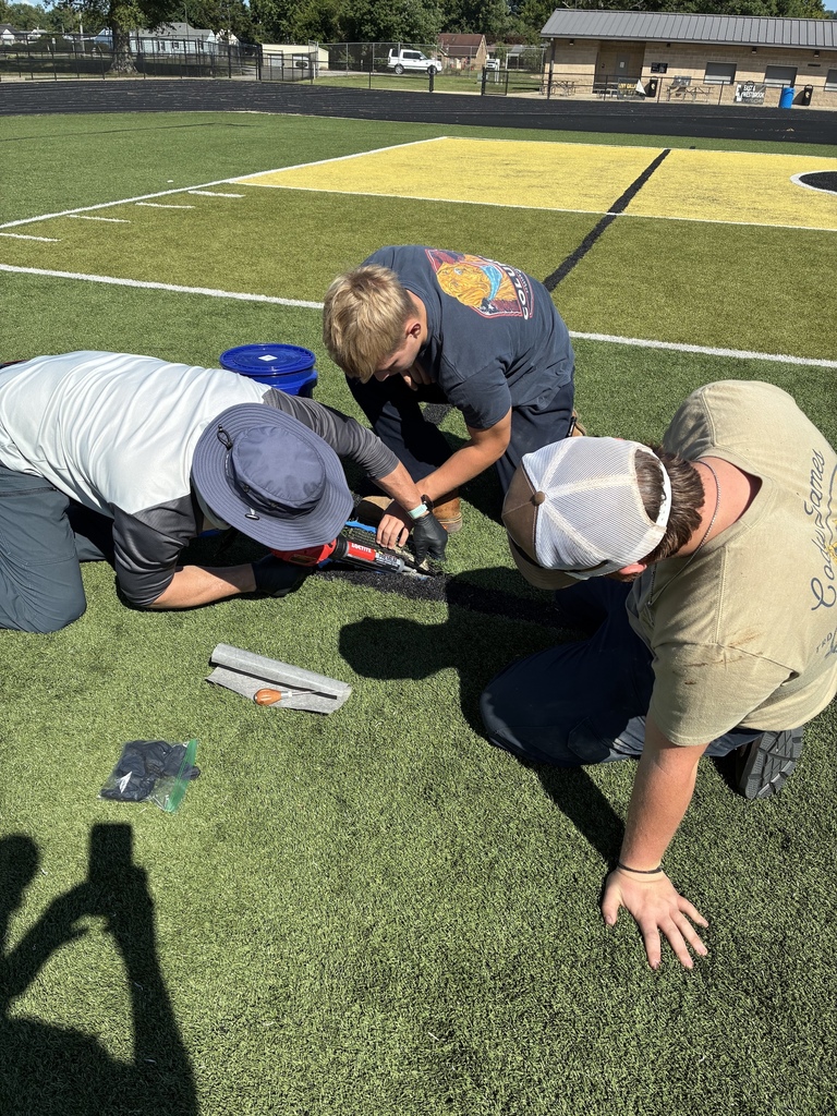 Working on turf