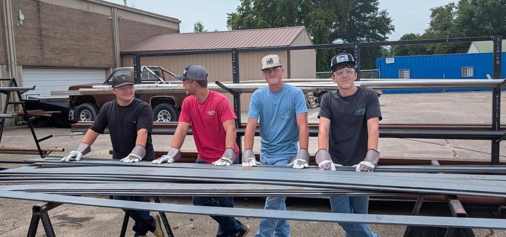 welding students