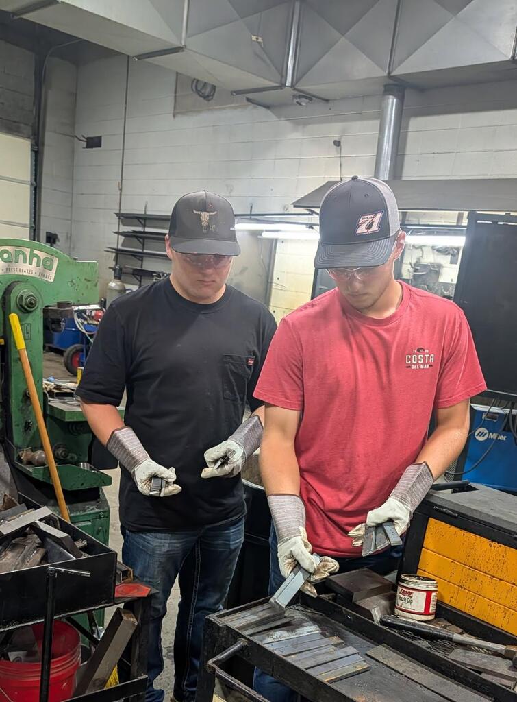 welding students