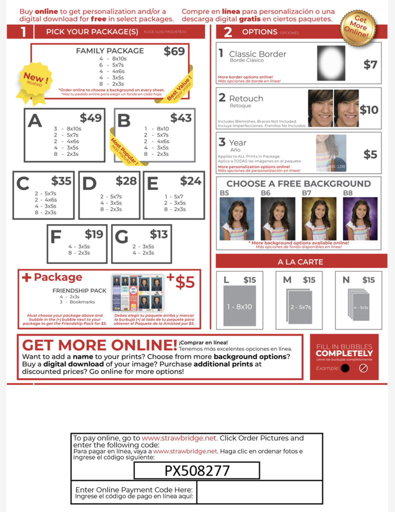order form