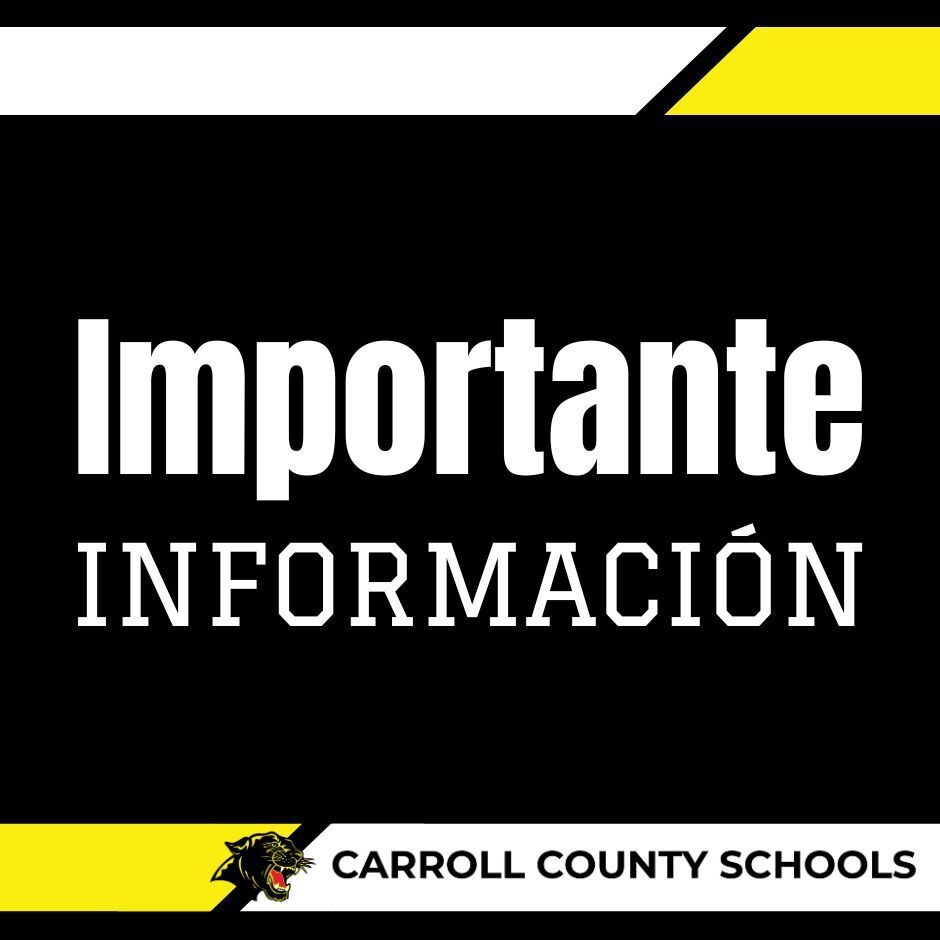 Important Information graphic Spanish