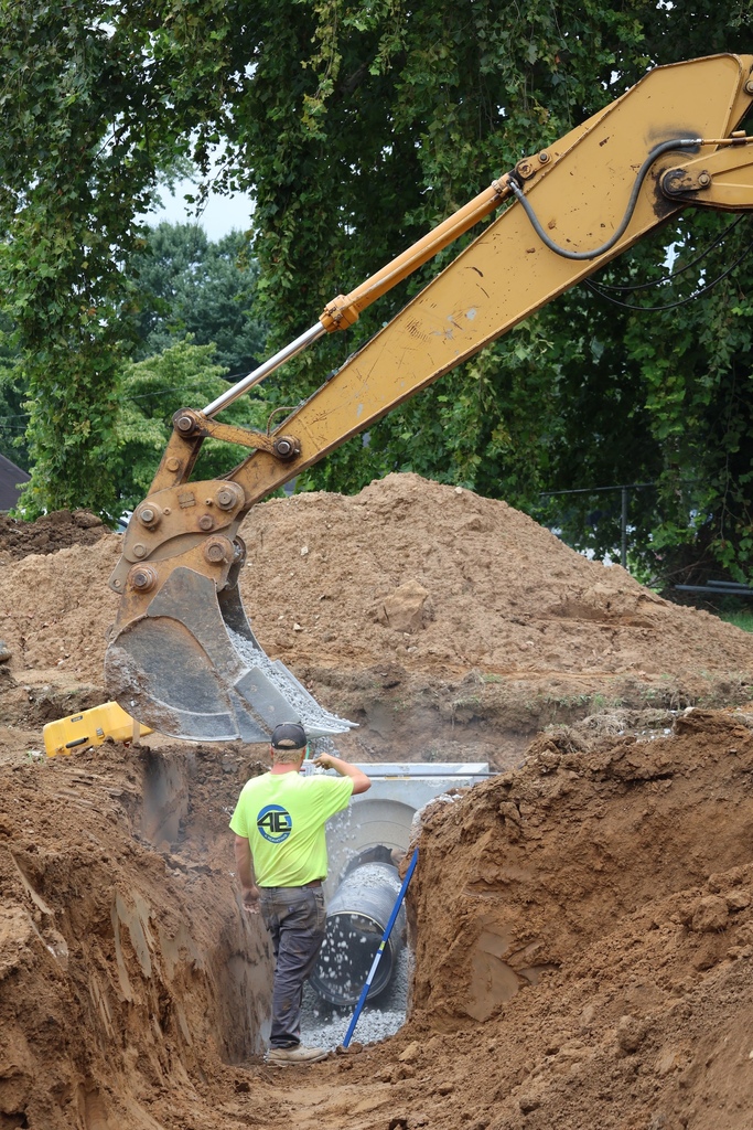 construction work at ATC