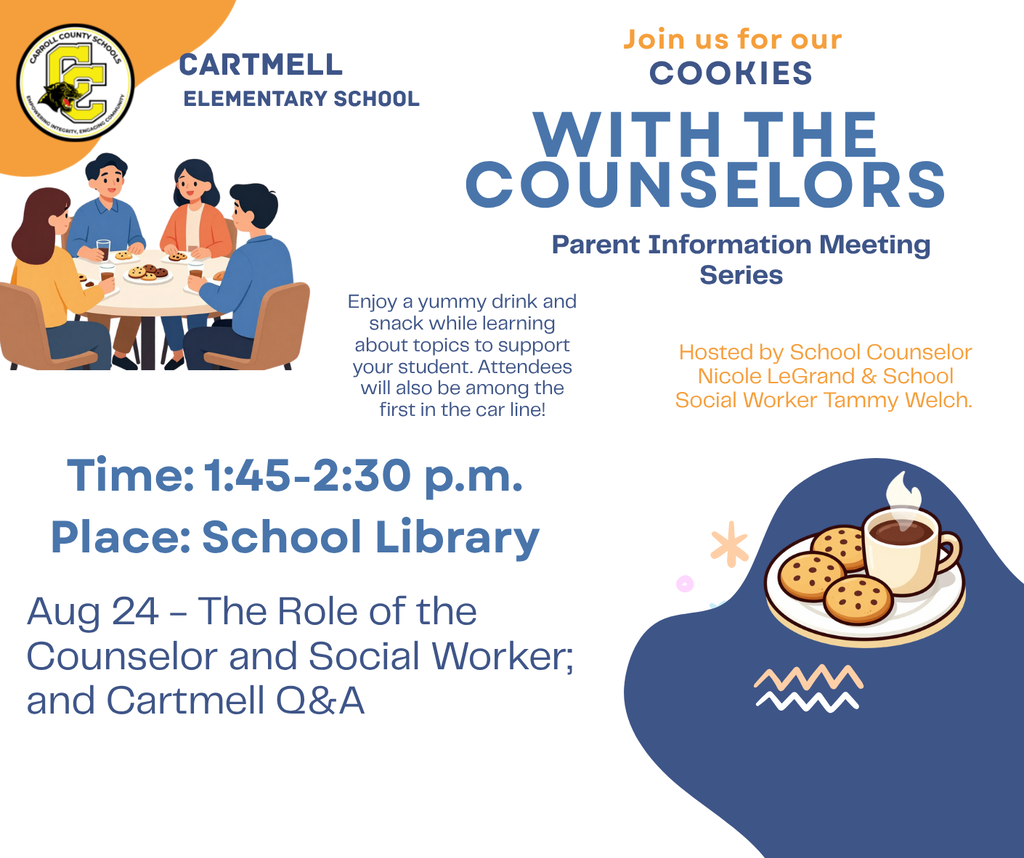 cookies with the counselors