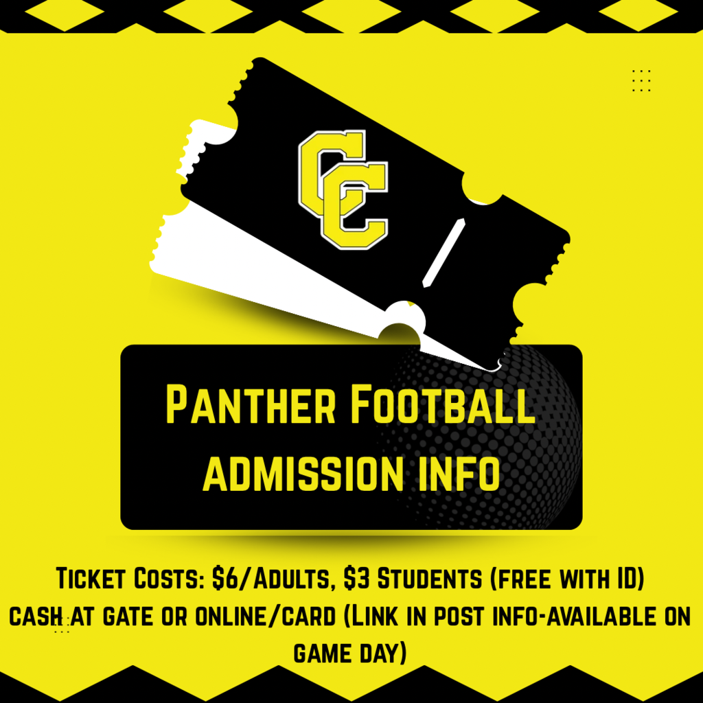 football ticket flyer