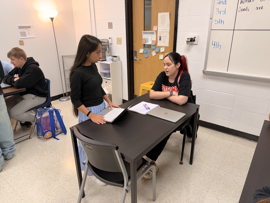 Students conducting interviews