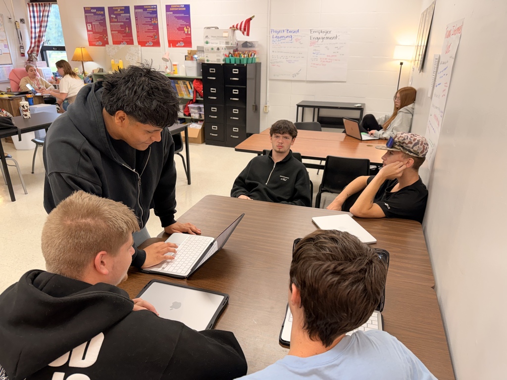 Students conducting interviews