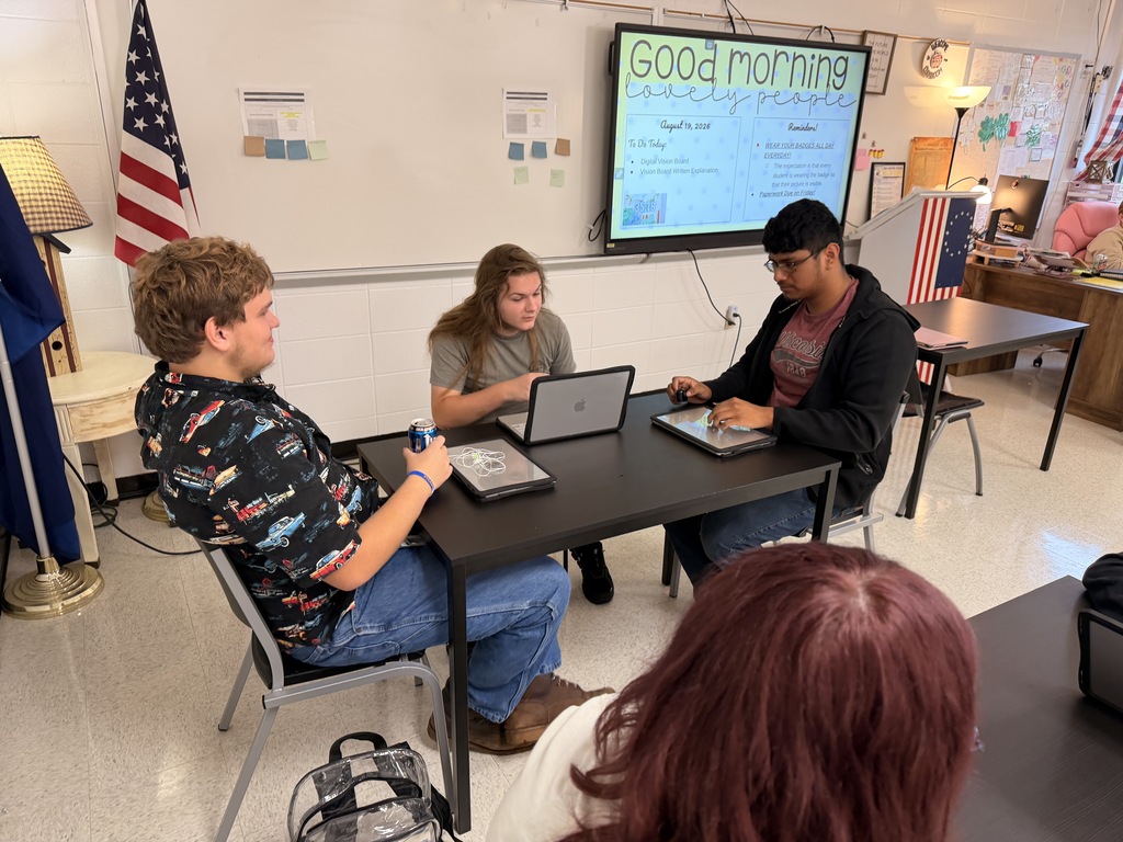 Students conducting interviews