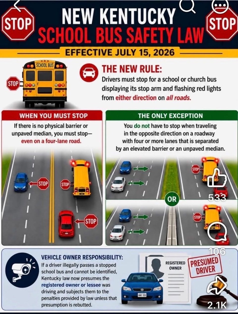 School bus law graphic