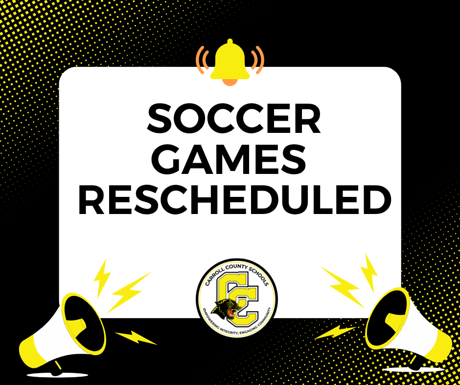 soccer rescheduled