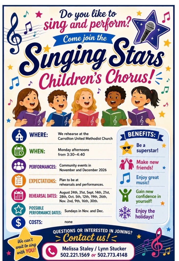 choir flyer