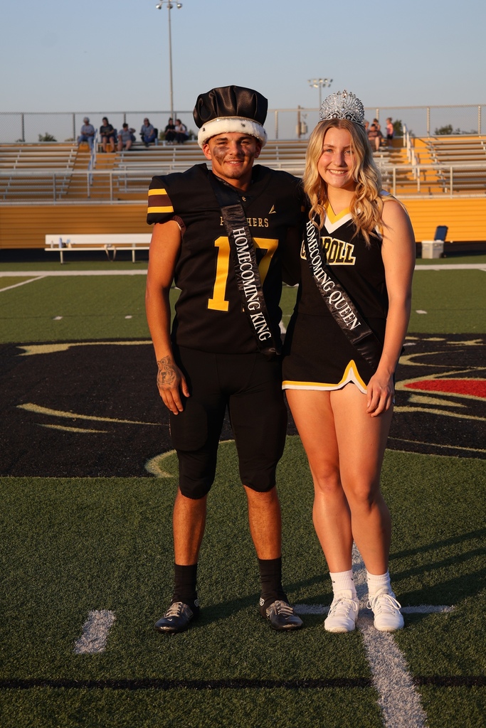 Homecoming king and queen