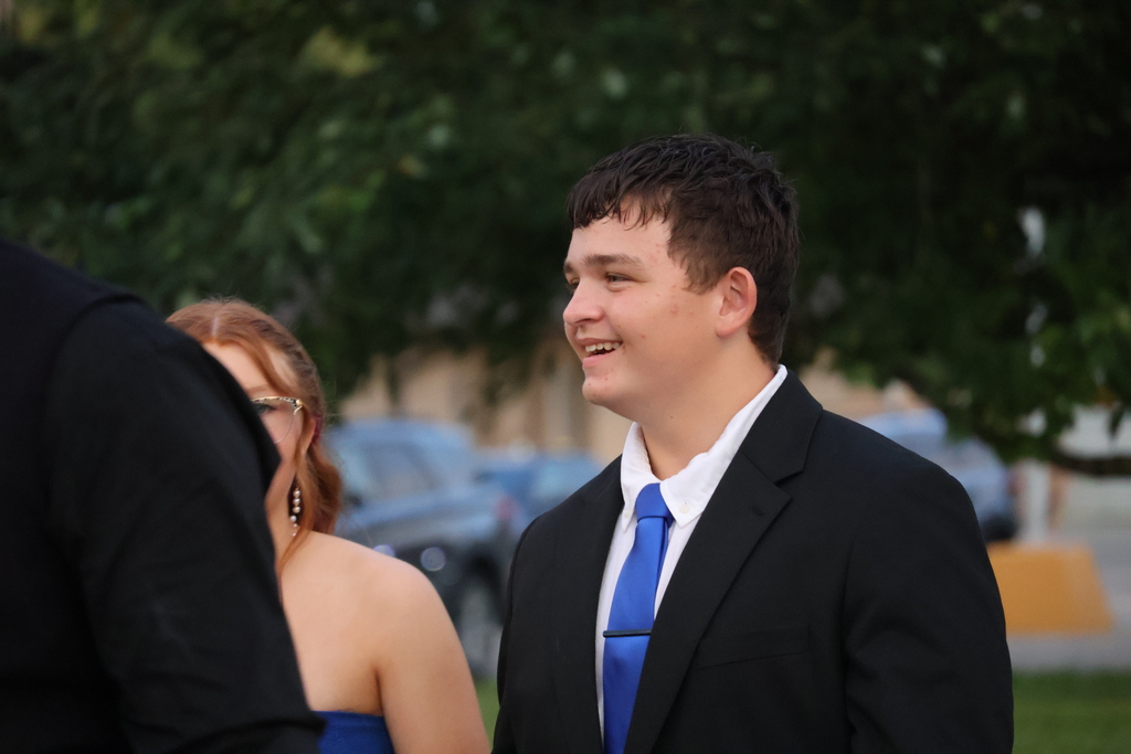 Student at homecoming dance