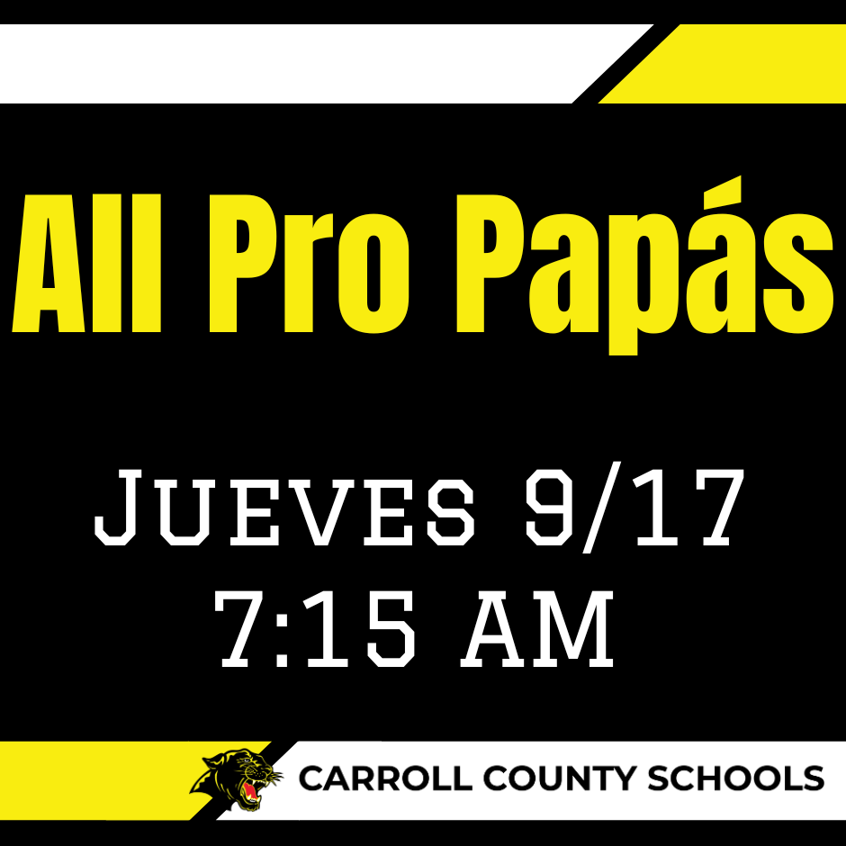 All Pro Papas Jueves 9/17 at 7:15 AM