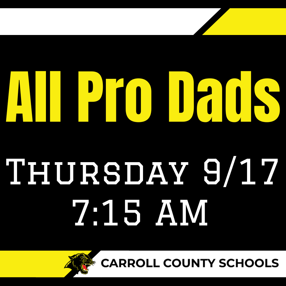 All Pro Dads Thursday 9/17 at 7:15 AM