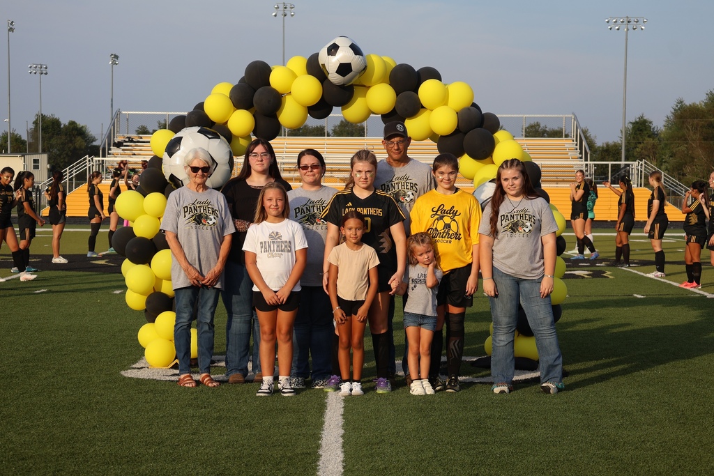 Lady Panthers soccer senior night