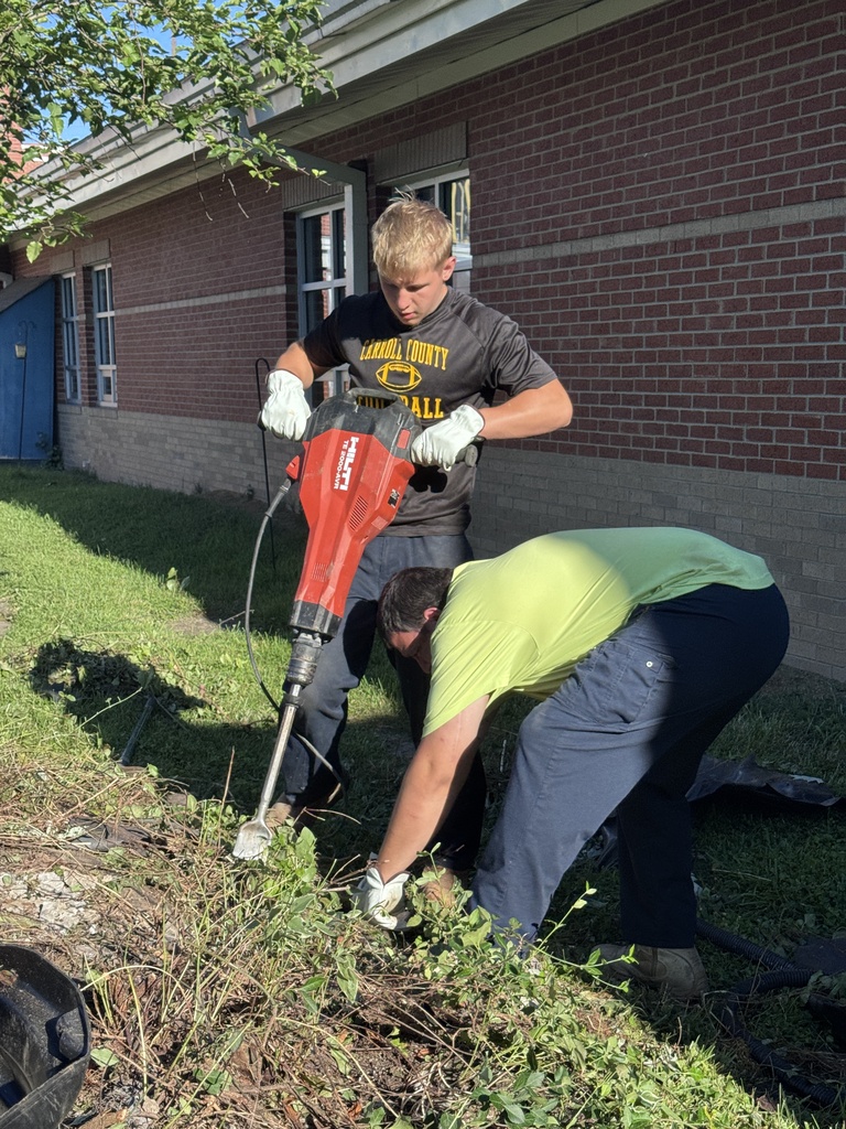 maintenance crew working
