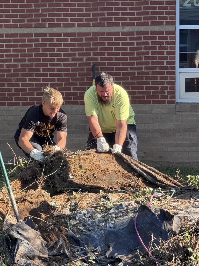 maintenance crew working