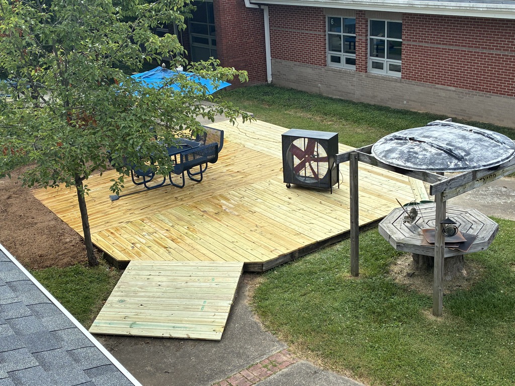 new courtyard