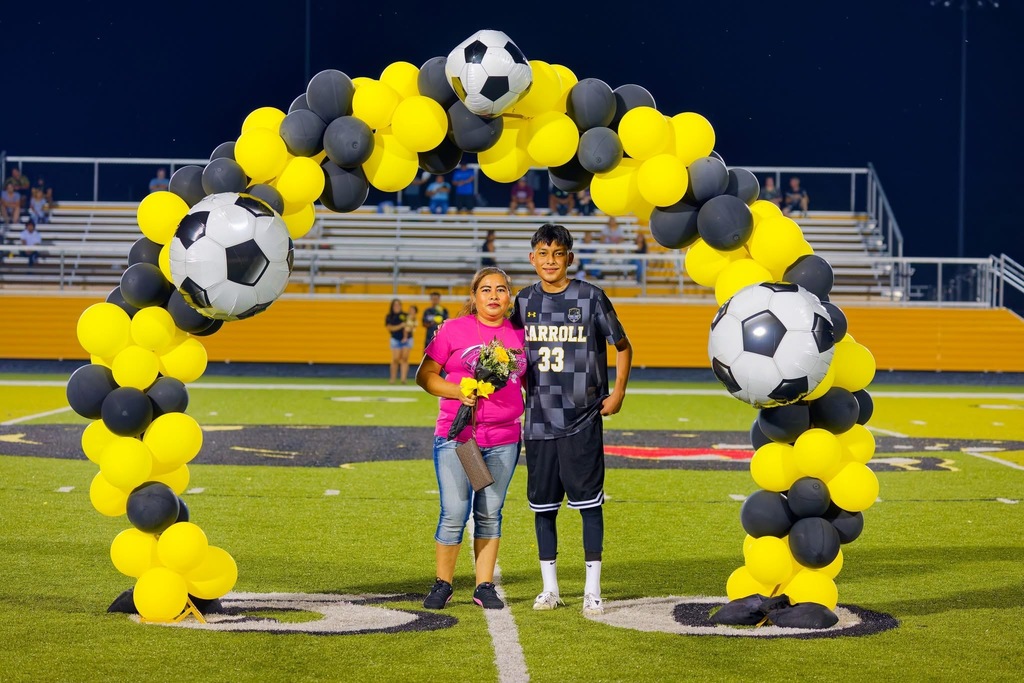 Senior soccer players