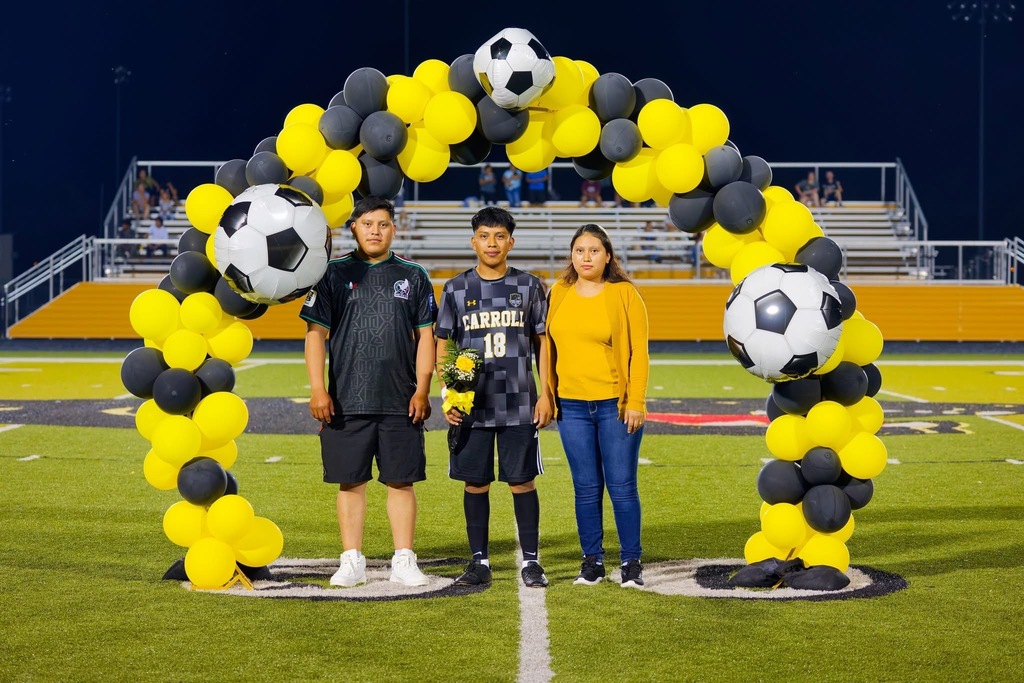 Senior soccer players