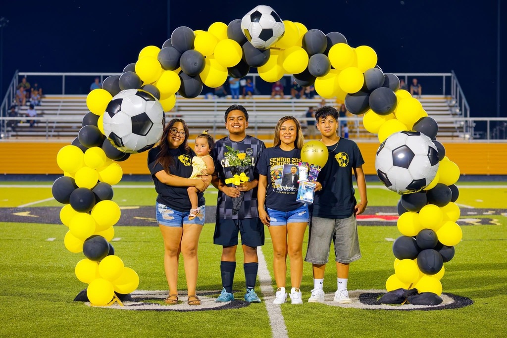 Senior soccer players