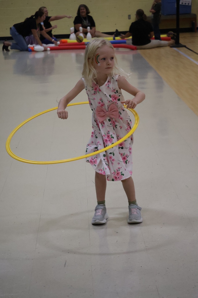 student playing