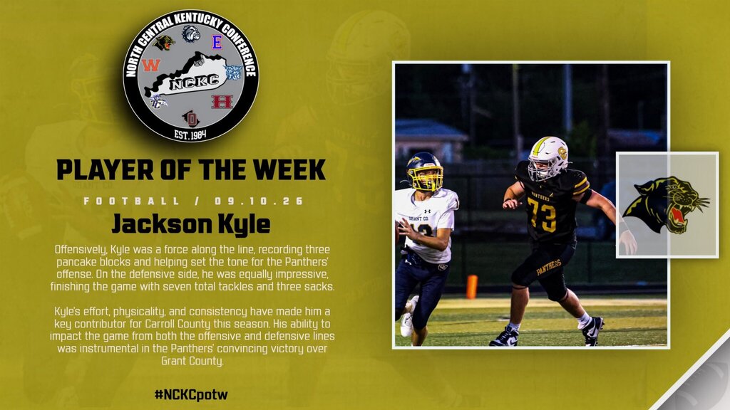 NCKC Player of the Week