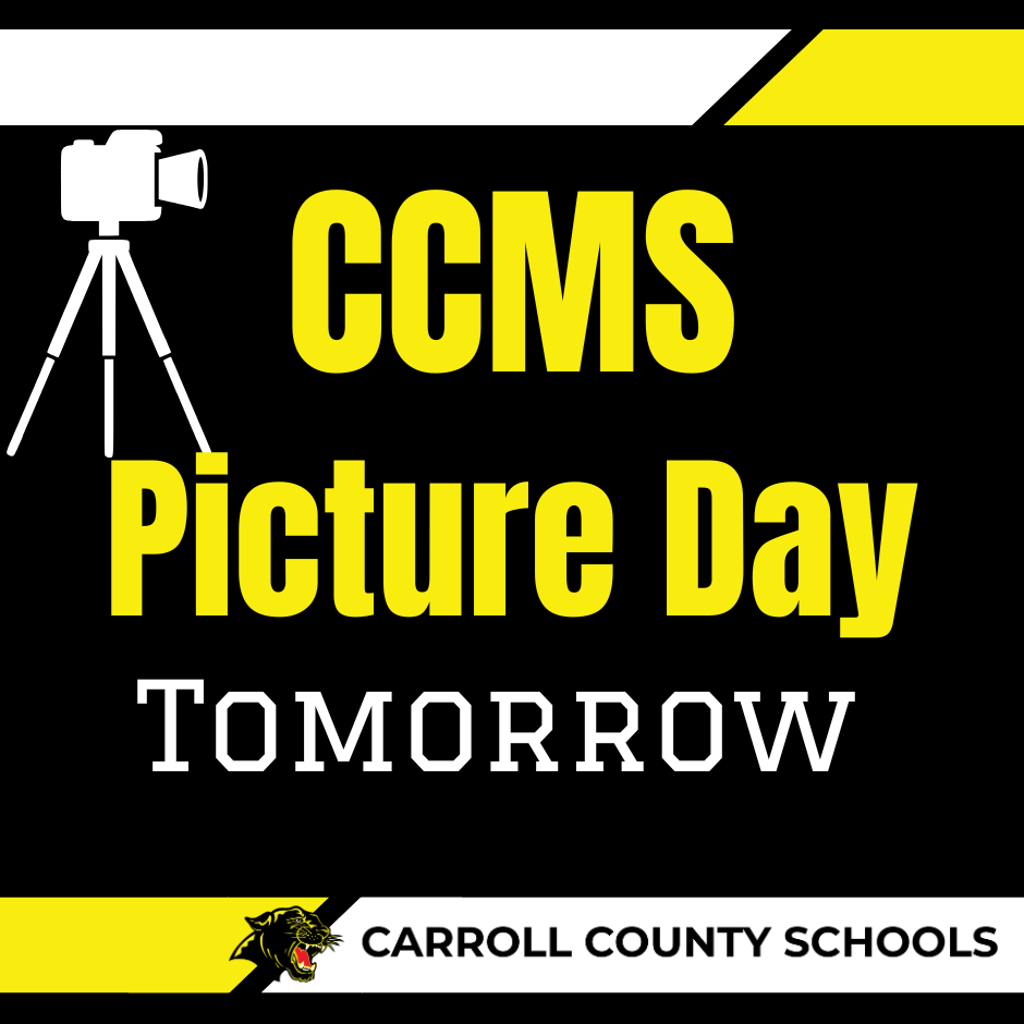 CCMS Picture Day is Tomorrow