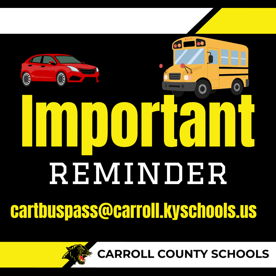 bus pass and pickup email