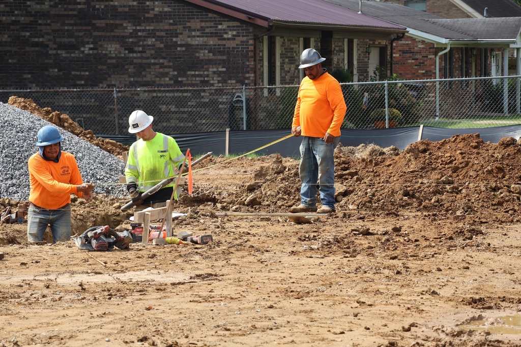construction work at ATC