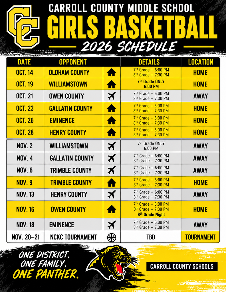 basketball schedule